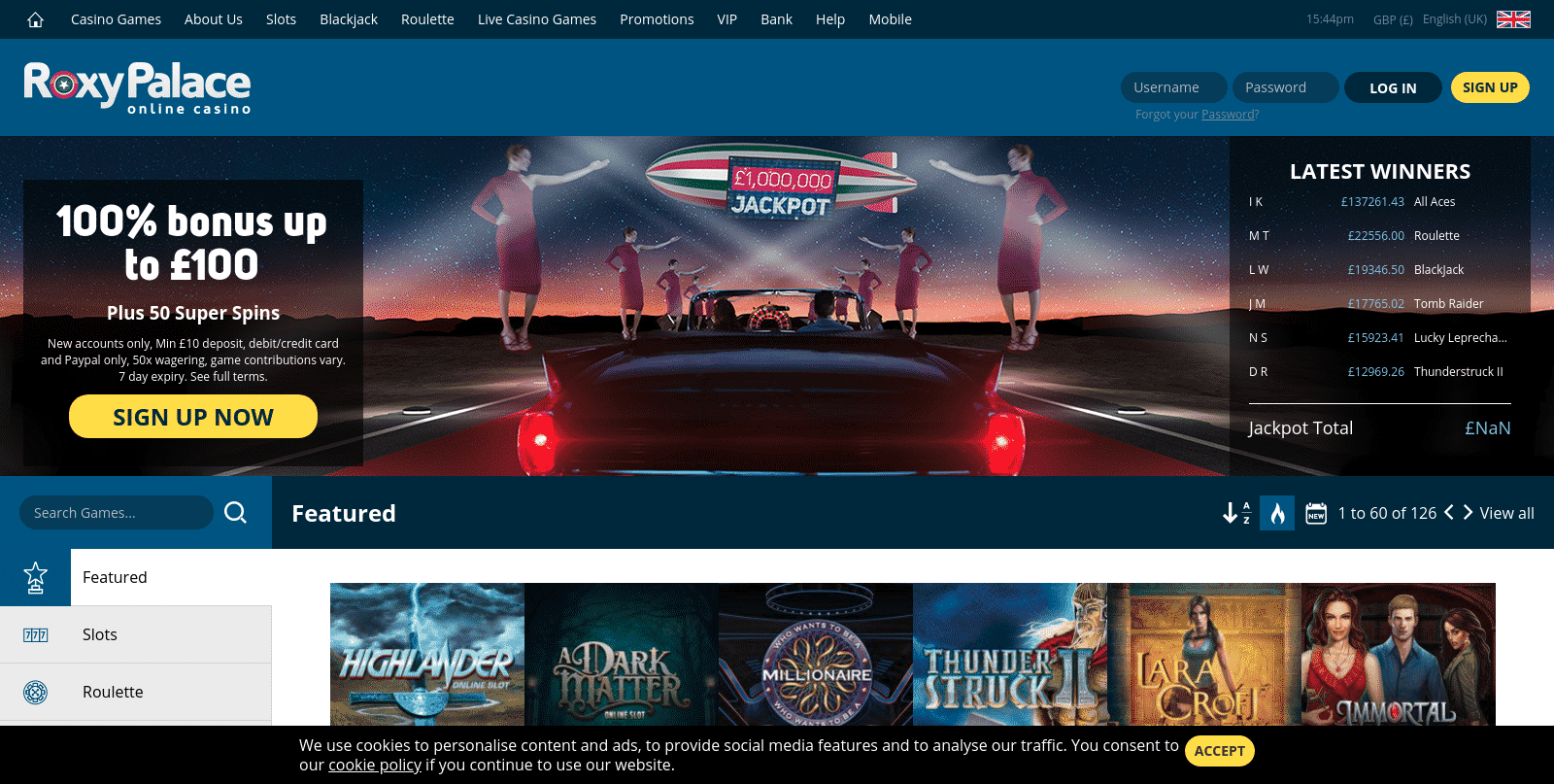 Roxy Palace Casino