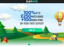 SlotNite Casino Bonus